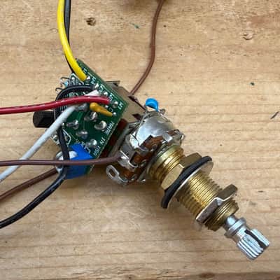 Gibson CTS Switchcraft Les Paul Wiring Harness: Push-Push Pots, Coil Splits, 10dB Boost Circuit image 5