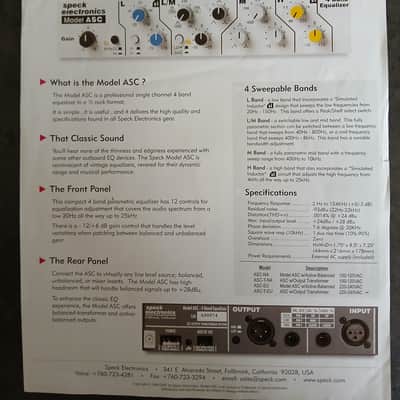 Speck Electronics ASC-T image 8