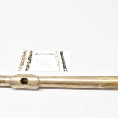 Vintage Gemeinhardt M3S (3OSB) Solid Silver Open Hole Flute Offset G w/ B Foot image 2