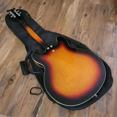 1966 Mosrite Celebrity III 3 Electric Guitar Sunburst All Original Great Condition! image 16