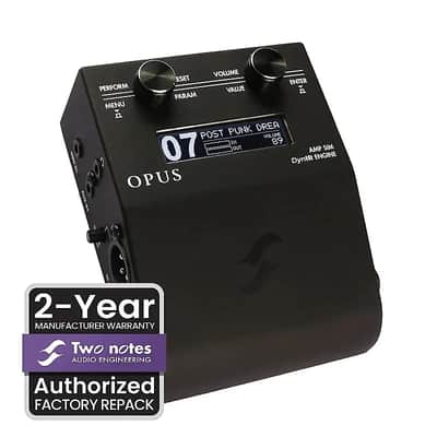 Two Notes | OPUS | Factory Repack / B-Stock | Multi-Channel Amp Sim, DynIR Engine, Amp DI, IR loader and Silent Stage Solution (Grade B) image 1