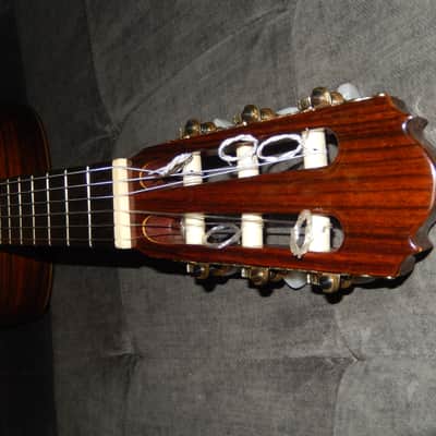 ULTRA RARE - RYOJI MATSUOKA J30 - LOVELY 580MM SCALE CLASSICAL REQUINTO GUITAR image 3