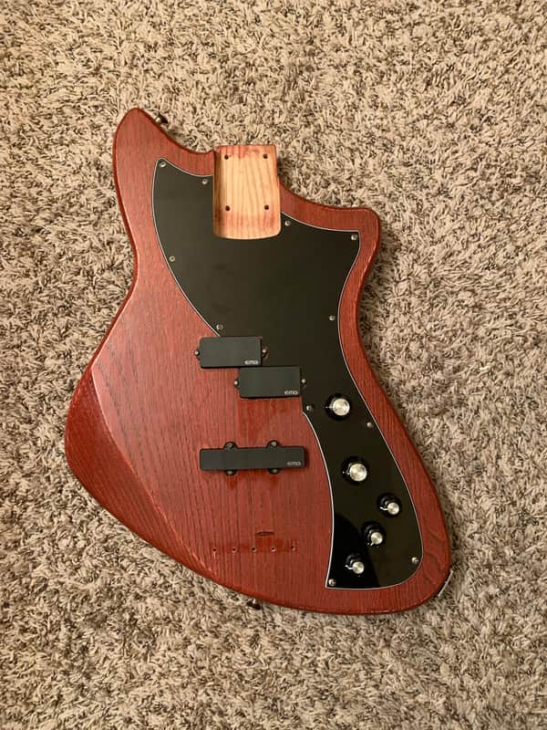 Rosser Guitars MA Bass with EMG PJ pickups and Darkglass Tone Capsule preamp image 1