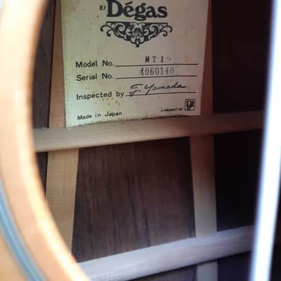 Vintage El Degas D-45 replica image 5