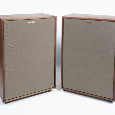Klipsch Cornwall I // Horn Speakers / Oiled Walnut / Custom Grilles image 2