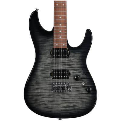 Ibanez AZ24S1F Electric Guitar, Transparent Black Sunburst image 4