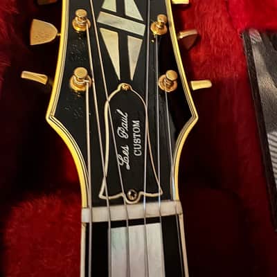Gibson Les Paul Custom 1974 Ebony Black Beauty W/ OHSC image 8