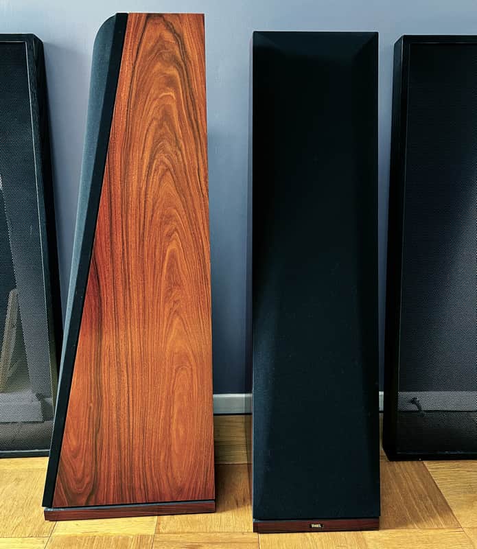 Thiel CS 2.3 Coherent Source Loudspeakers late 1990s - Dark Cherry image 1