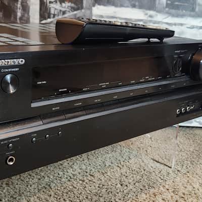Oknkyo Onkyo TX-SR313 5.1-channel home theater A/V receiver 90s - Black image 4