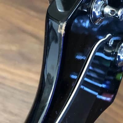 2004 Epiphone Les Paul Junior Electric Guitar Black Actual Loaded Neck image 8