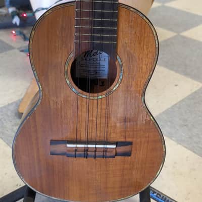 1999 Mele 6-String Ukulele - All Solid Koa Body / Ebony Details w/ Hardshell Case image 9