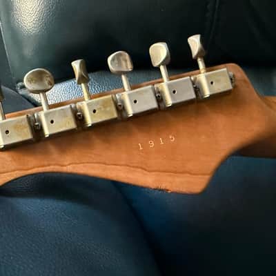 Xotic California Classic XSC-2 SSH, 2021-USA, Super Heavy Aging-Lake Placid Blue w/Roasted Flame Maple Neck image 15