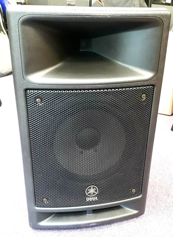 Yamaha MSR100 Powered PA Speaker (Single) - Black image 1
