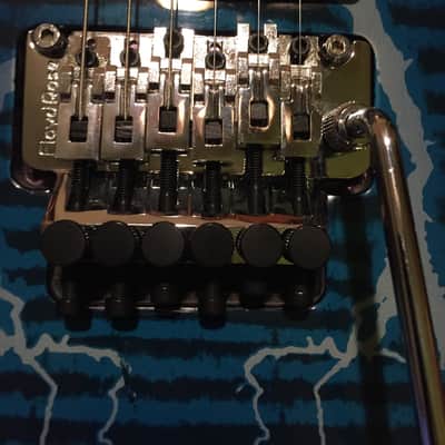 Washburn Dime 333 Bolt With Original Floyd Rose And Wasburn Case image 6