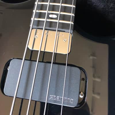 2019 Alembic Custom Signature Spoiler 4 String Bass Guitar Gloss Black Brand New image 15