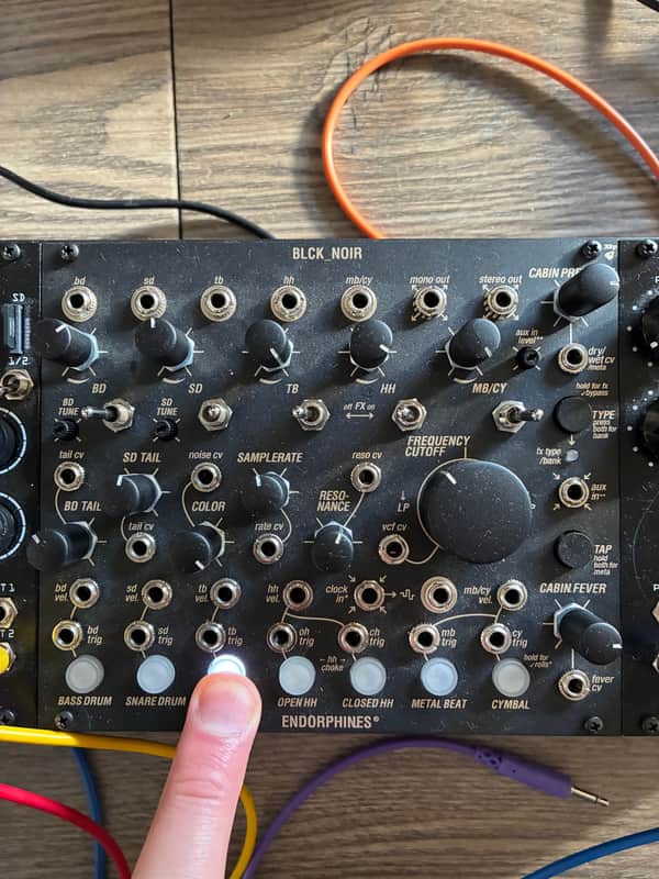 Endorphin.es Blck_Noir Eurorack Synth Module 2018 - Present - Black image 1
