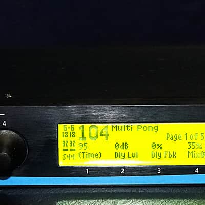 Lexicon MPX550 24-BIT DUAL CHANNEL MULTI-EFFECTS UNIT MPX-550 image 5