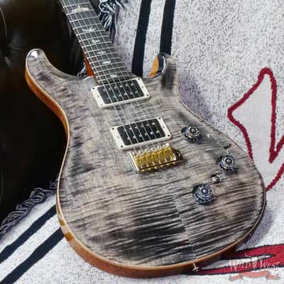 2023 Paul Reed Smith PRS Core Series Custom 24 Piezo Rosewood Fingerboard Charcoal with Natural Back 7.50 LBS image 8