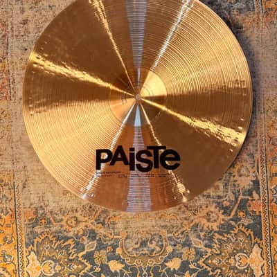 RARE Paiste SIGNATURE Bright Ride 20” CLEAN Look CLEAN Sound! Glassy Shimmering! 2574 g image 2