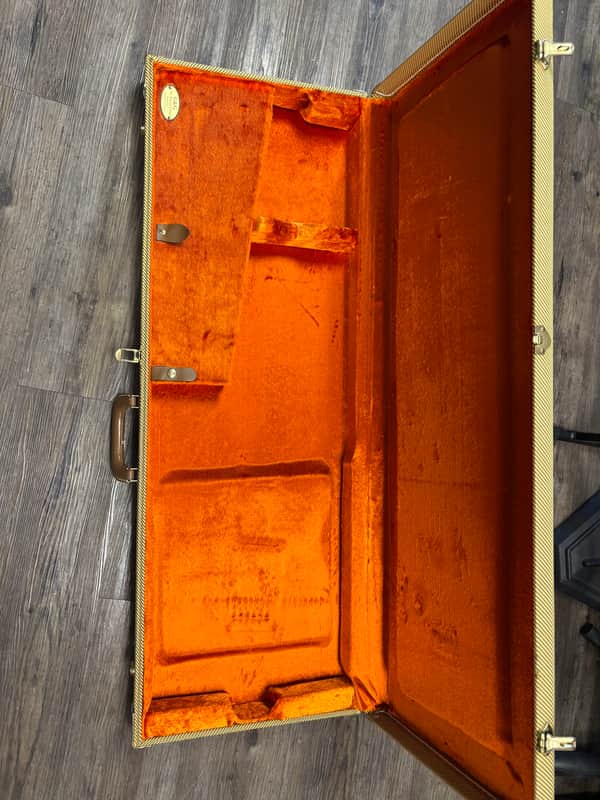 Fender Classic Series w Tags/etc Wood Stratocaster / Telecaster Case 2010s - Tweed