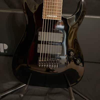 ESP LTD SC-608B Stephen Carpenter Signature with EMG Pickups 2008 - 2018 - Black image 3