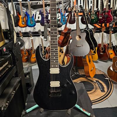 Ibanez RGR652AHBF-WK Prestige with Ebony Fretboard 2019 - Present - Weathered Black image 2
