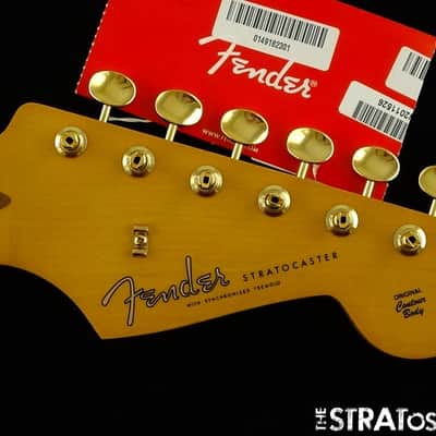 Fender LTD. Vintera III Late 50s Stratocaster Strat NECK +GOLD TUNERS, Maple image 1