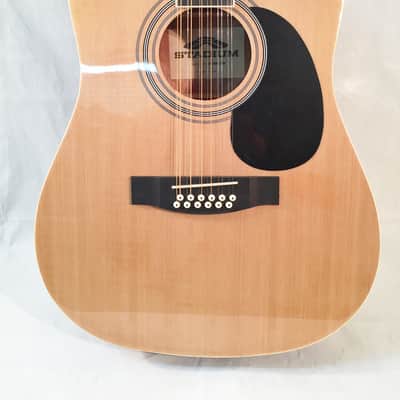 Stadium 12-String Dreadnought Acoustic Guitar-Natural Finish-Includes Shop Setup! image 2