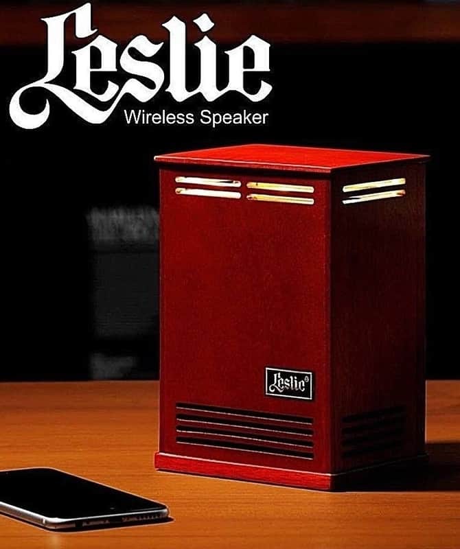 Leslie Bluetooth speaker Baby Leslie in the style of Leslie 122