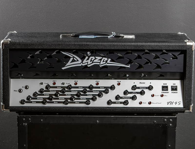 Diezel VH4S Stereo 4-Channel 50-Watt / Side Guitar Amp Head image 1