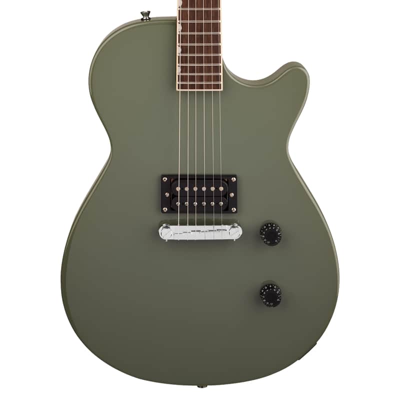 Used Gretsch Streamliner Jet Club 1 Pickup Electric Guitar - Olive Drab image 1