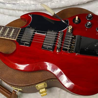 NEW! Gibson SG Standard '61 Maestro Vibrola Vintage Cherry - 7.45 lbs - Authorized Dealer! G07405 image 6