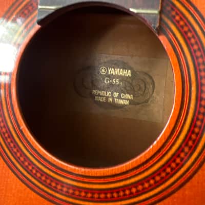 Yamaha G-55-1 1970s or 1980s - Mixed Woods Bild 3