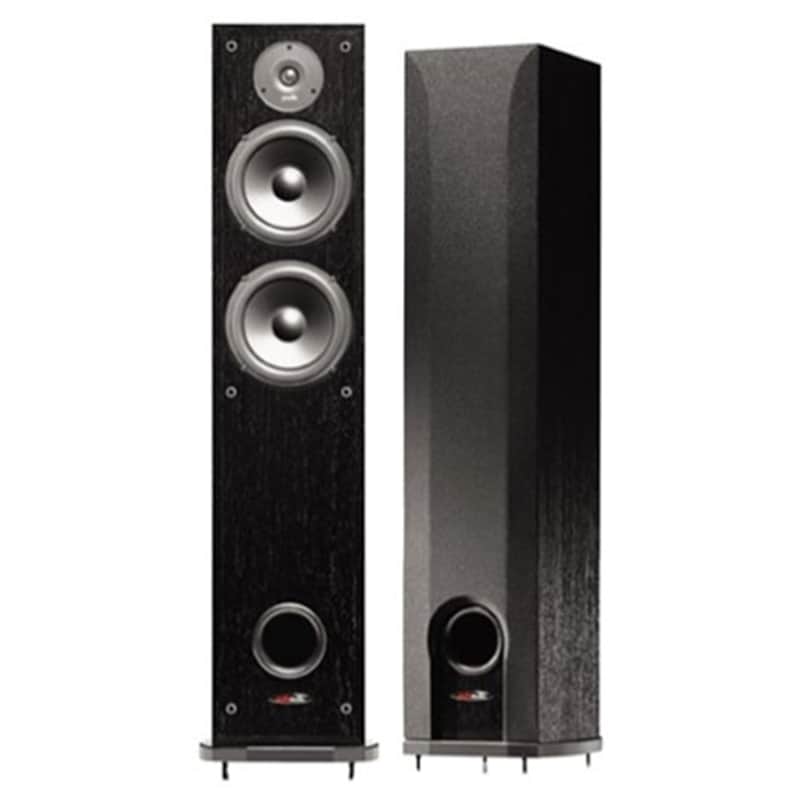 Polk Audio - R50 - Two-Way Floorstanding Speaker - SINGLE - Black image 1