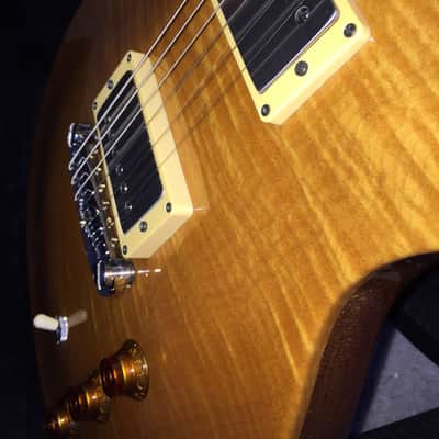 Hamer(USA) Archtop Studio 1994 Natural Blonde Flame (free shipping @ BIN price) image 5