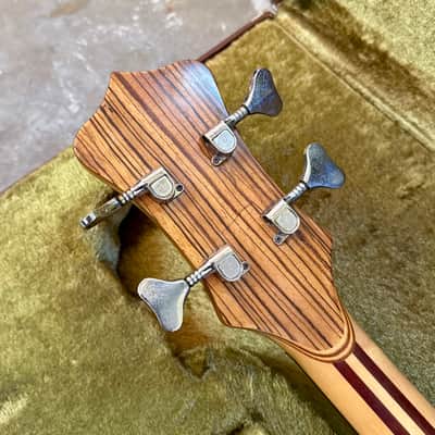 Alembic Distillate Bass 1981 - Zebra Wood original vintage USA image 7
