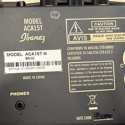 Ibanez ACA15T 15-Watt Acoustic Guitar Amplifier 2011 - Dark Wood image 4