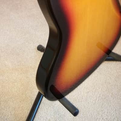 Fender Japan Jazz Bass Short Scale 2014 Three Tone Sunburst (JB62SS) image 13