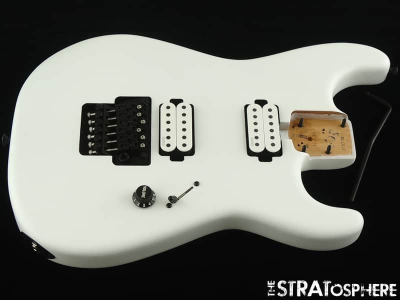 LOADED Charvel Jim Root Signature San Dimas Pro Mod BODY EMG Floyd Satin White image 1