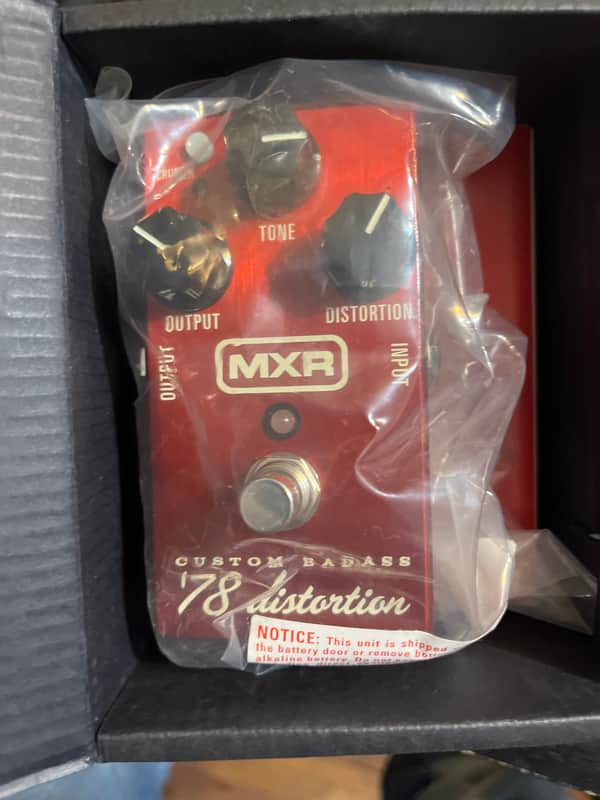 MXR M78 Custom Badass '78 Distortion 2011 - Present - Red image 1