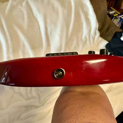 Aria Pro II Magna Series MA-38-SR , 1990s - See-Thru Red image 13