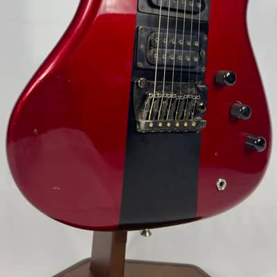 Westone Spectrum FX Set-Neck Super Strat Electric Guitar MIJ Japan 1984 - Candy Apple Red Stripe image 3