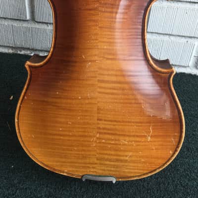 Old 1920's Jacobus Stainer Violin Copy & Case Czecho-Slowakia or