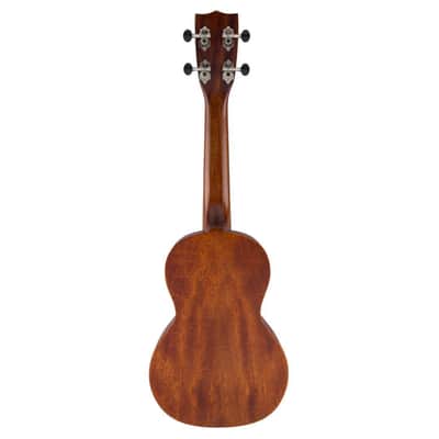 Gretsch G9112 4-String Right-Handed Resonator-Ukulele with Ovangkol Fingerboard, Includes Deluxe Fitted Gig Bag (Honey Mahogany Stain) image 2
