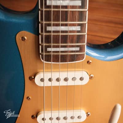 Fender Squier 40th Anniversary Stratocaster Lake Placid Blue 2021 image 11