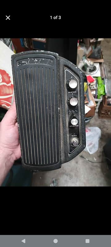 Roland Double Beat AD-50 Fuzz Wah 1973 - 1978 - Black image 1