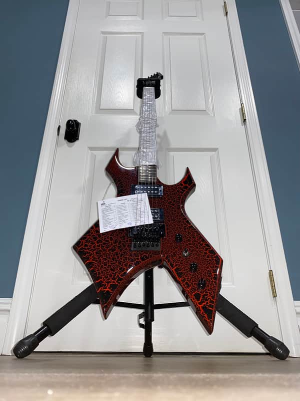 2022 B.C. Rich Stranger Things Eddie Replica & Inspired Warlock 2022 B.C. Rich Stranger Things Eddie Replica & Inspired Warlock
