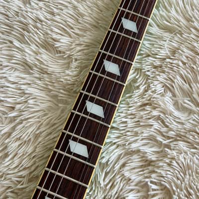 1996 Epiphone Casino Reissue MIK Turquoise Electric Guitar image 6