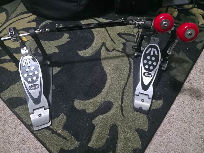 Pearl P122 Double Pedal with beaters | Reverb