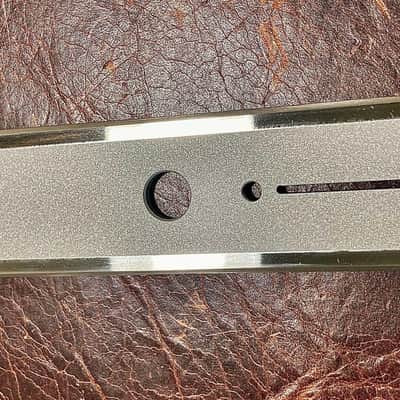 Van Dyke-Harms Telecaster Two-Tone Extra Thick Neck and Control Plate Set w/screws 2024 - Stainless Steel image 4
